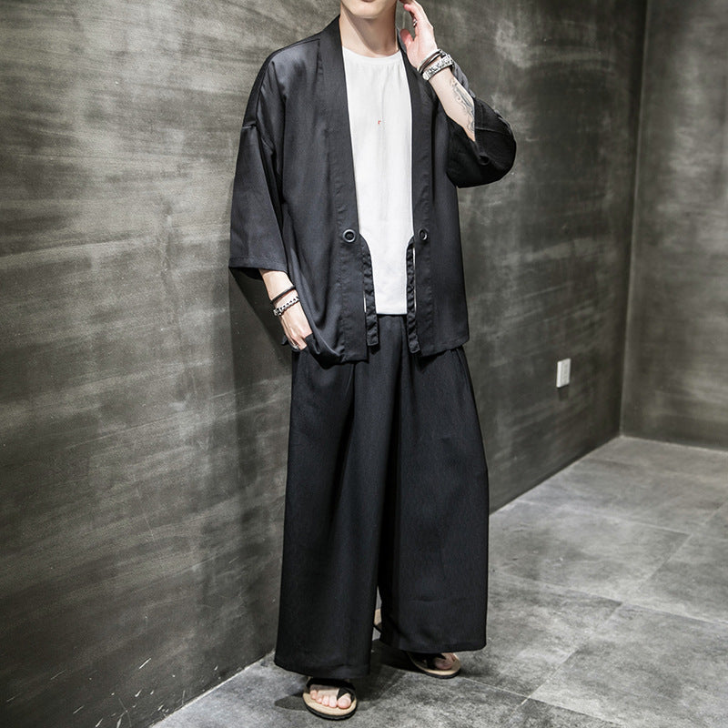 Men's Hanfu Casual Suit - Urban Nomads