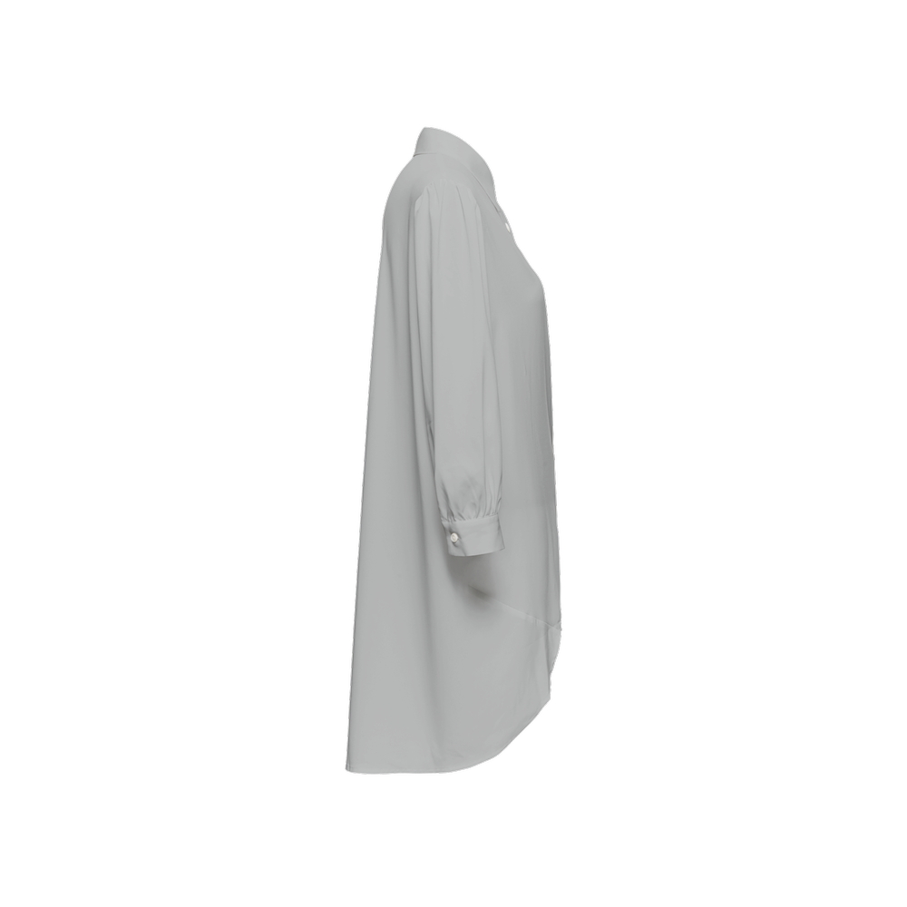 High-Low Long-Sleeve Hem Shirt - Urban Nomads
