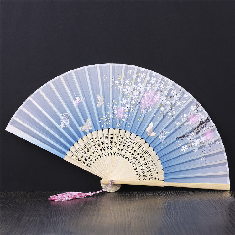 Zen Breeze Bamboo Folding Fan - Urban Nomads