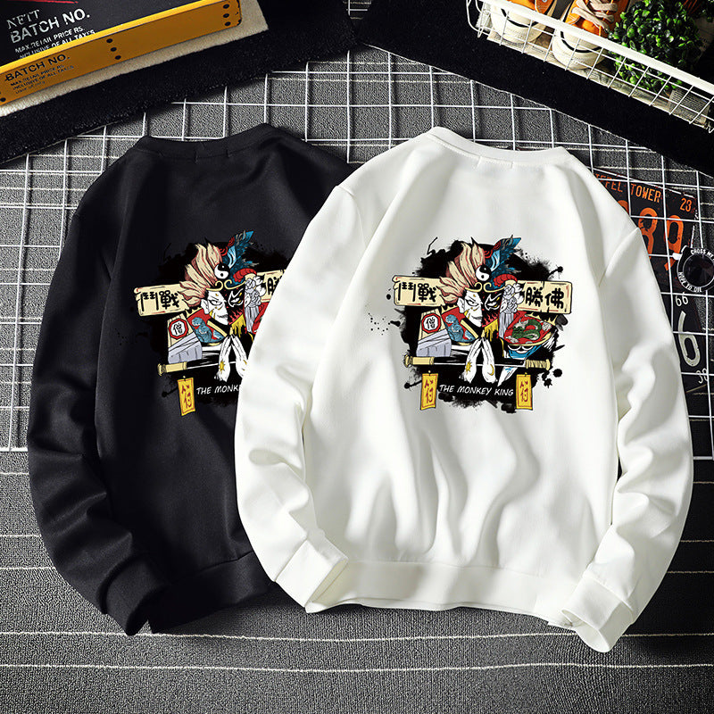 Chinese style men's loose sweatshirt - Urban Nomads