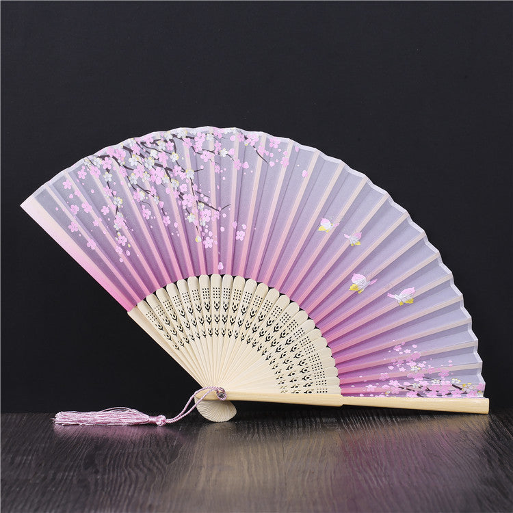 Zen Breeze Bamboo Folding Fan - Urban Nomads