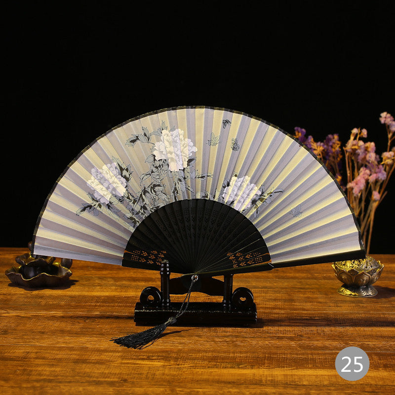 Zen Breeze Bamboo Folding Fan - Urban Nomads