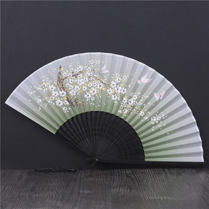 Zen Breeze Bamboo Folding Fan - Urban Nomads