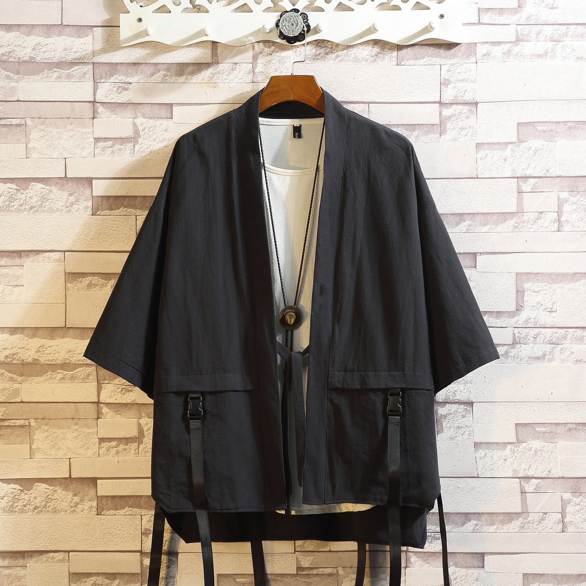 Men's Loose Kimono Shirt - Urban Nomads