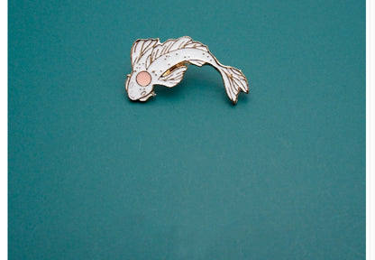 Serene Koi Harmony Pin - Urban Nomads