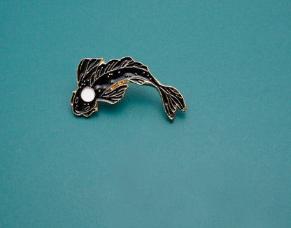 Serene Koi Harmony Pin - Urban Nomads