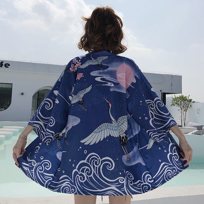 Retro Clan Style Japanese Kimono - Urban Nomads