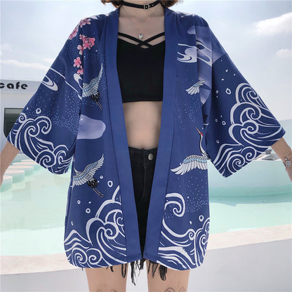 Retro Clan Style Japanese Kimono - Urban Nomads