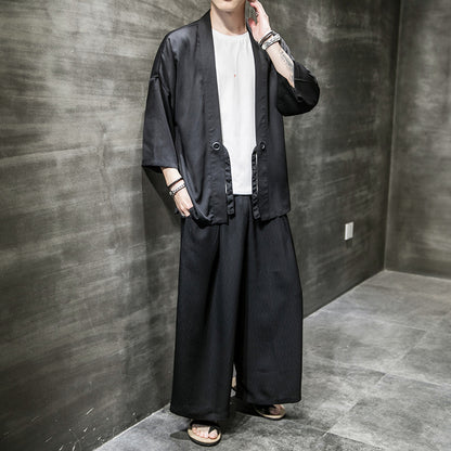 Men's Hanfu Casual Suit - Urban Nomads