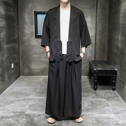 Men's Hanfu Casual Suit - Urban Nomads