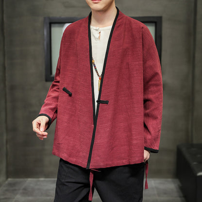 Mens Diagonal Hanfu - Urban Nomads