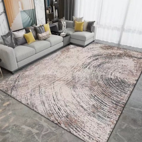 Serenity Bloom Linen Rug - Urban Nomads