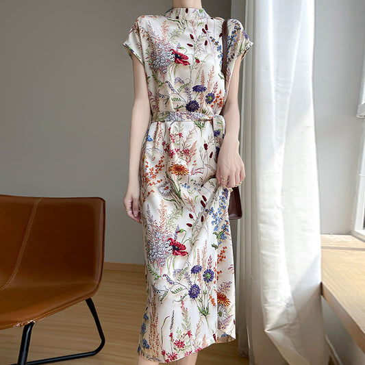 Chinese Floral Dress - Urban Nomads