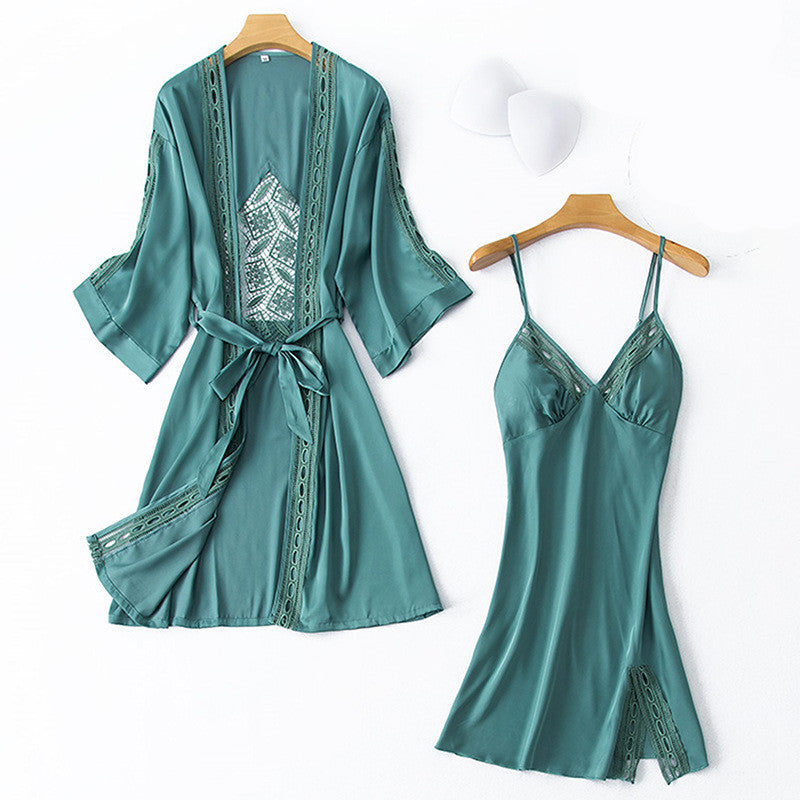 Chinese pyjamas set silk - Urban Nomads