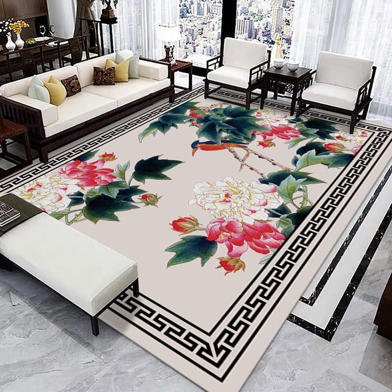 Tranquil Lotus Bedroom Rug - Urban Nomads