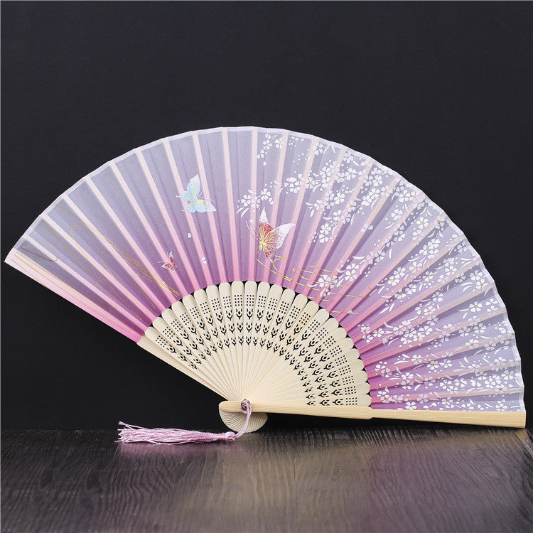 Zen Breeze Bamboo Folding Fan - Urban Nomads