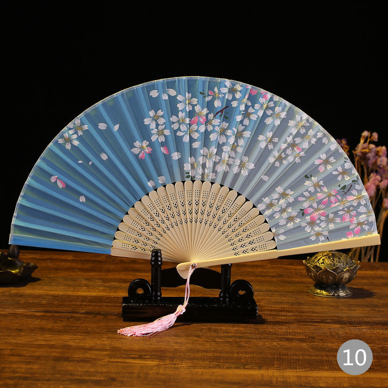 Zen Breeze Bamboo Folding Fan - Urban Nomads