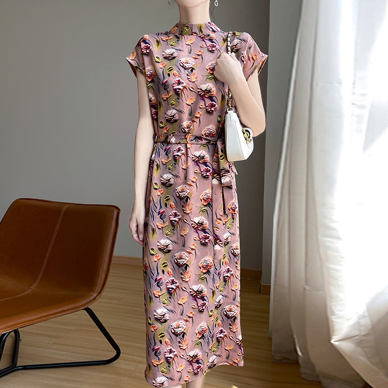 Chinese Floral Dress - Urban Nomads