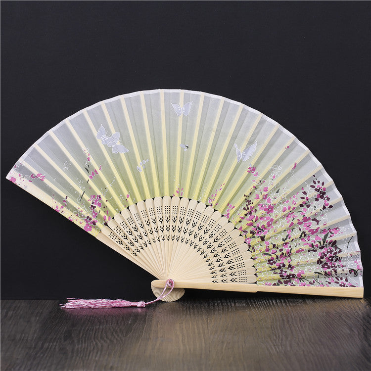 Zen Breeze Bamboo Folding Fan - Urban Nomads