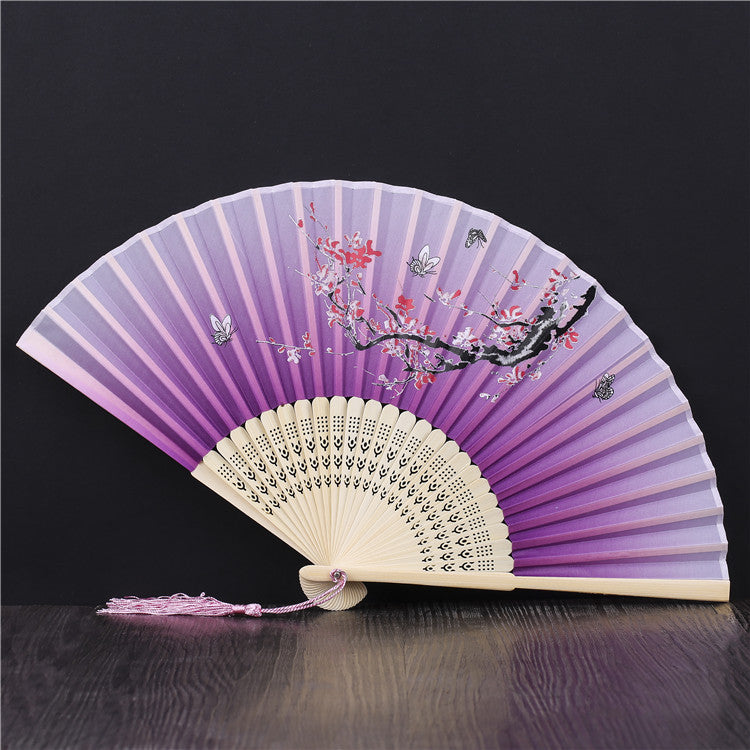 Zen Breeze Bamboo Folding Fan - Urban Nomads