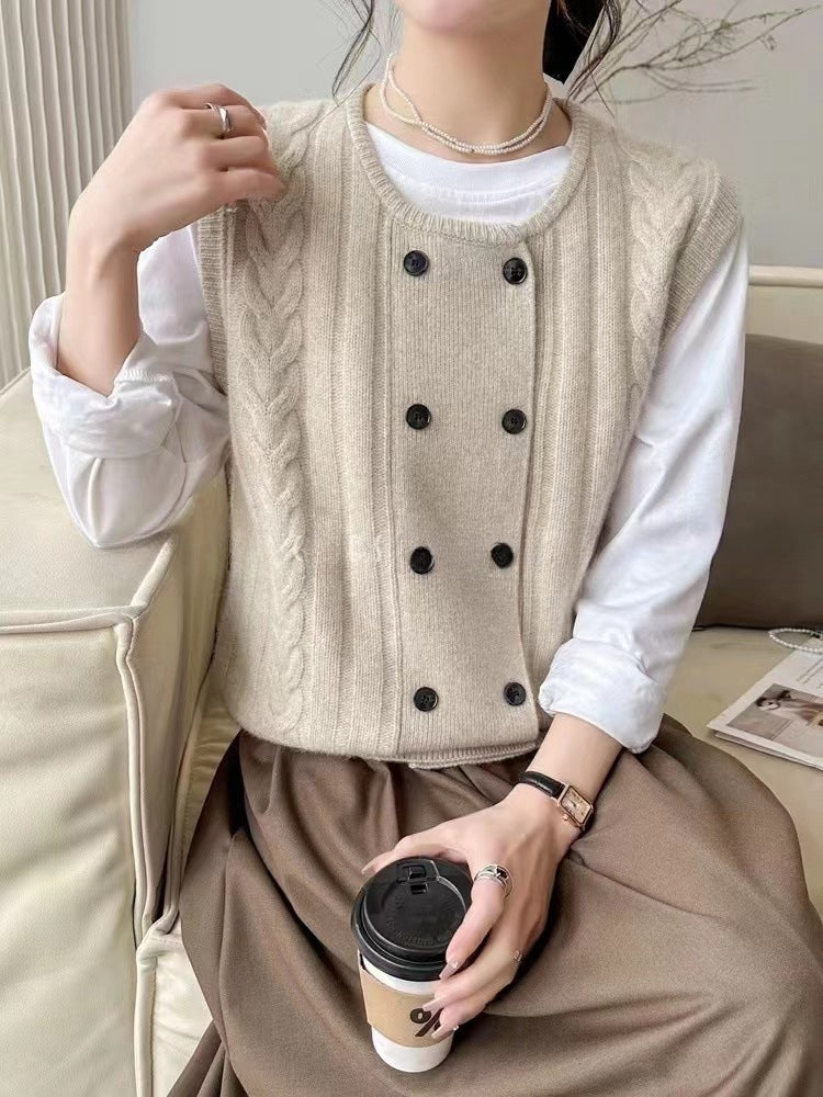 Sweater Vest Cardigan Women - Urban Nomads