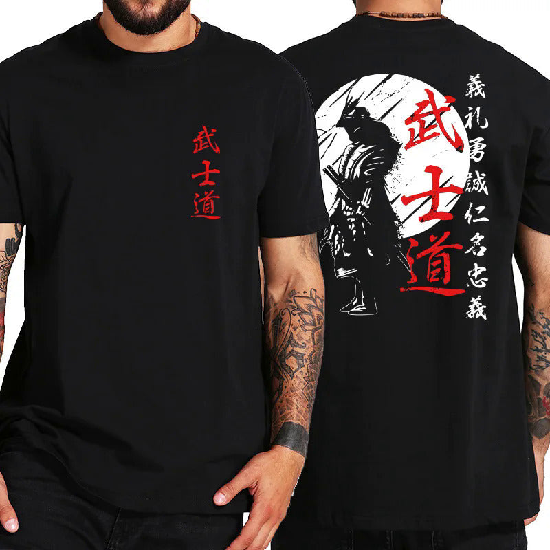 Men's Japanese Samurai Spirit T-shirt - Urban Nomads