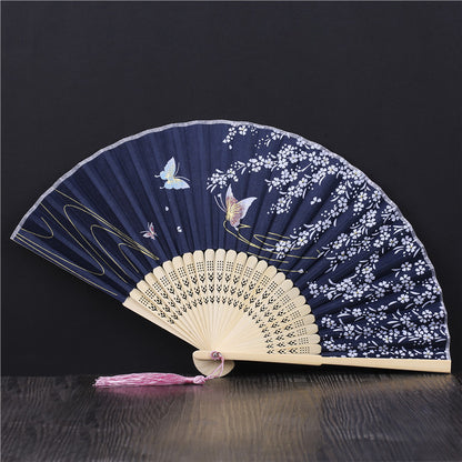 Zen Breeze Bamboo Folding Fan - Urban Nomads