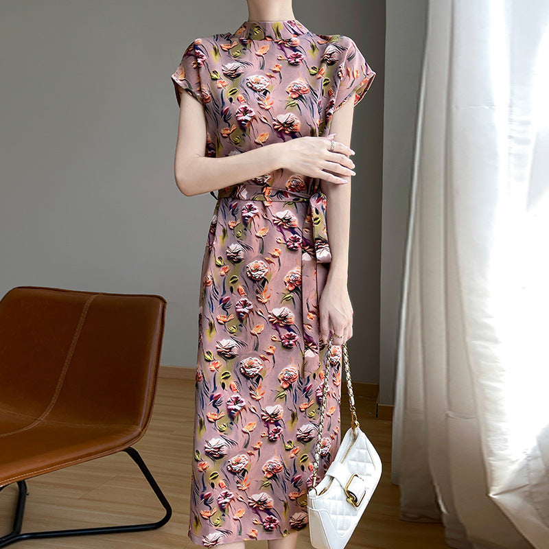 Chinese Floral Dress - Urban Nomads