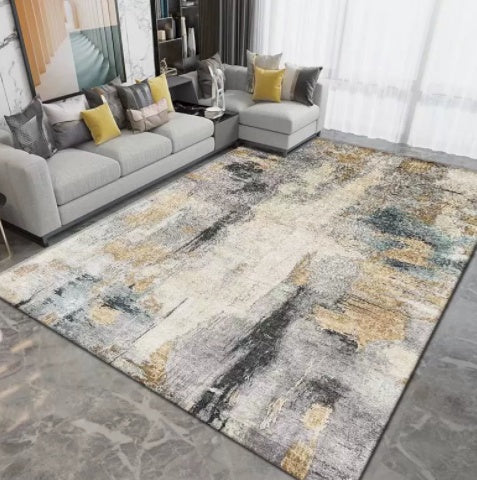 Serenity Bloom Linen Rug - Urban Nomads