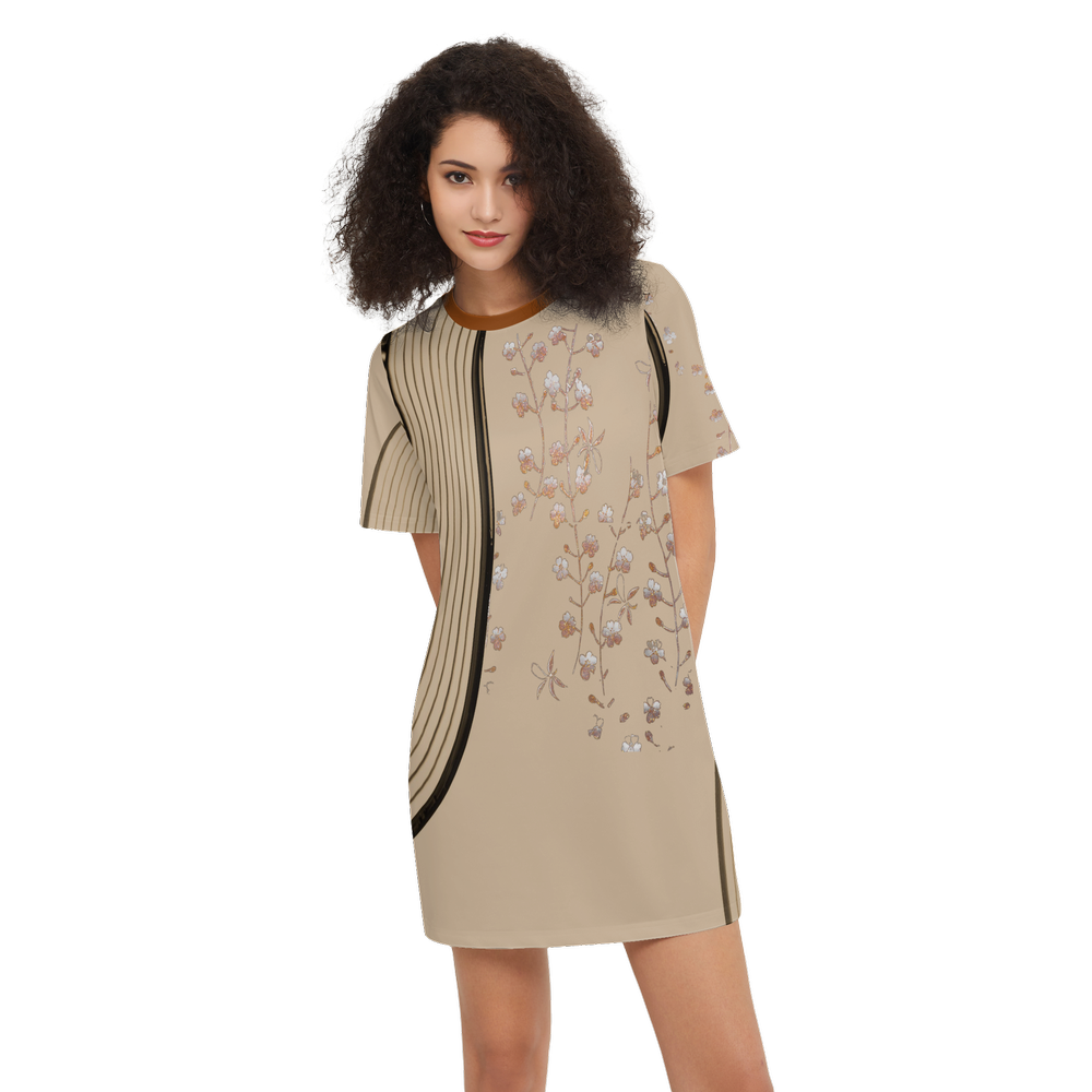 Short-Sleeve T-Shirt Dress-Heavyweight 225g - Urban Nomads