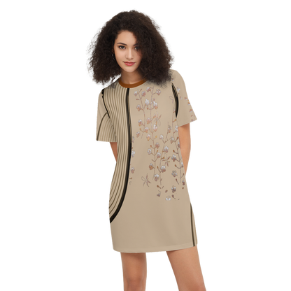 Short-Sleeve T-Shirt Dress-Heavyweight 225g - Urban Nomads