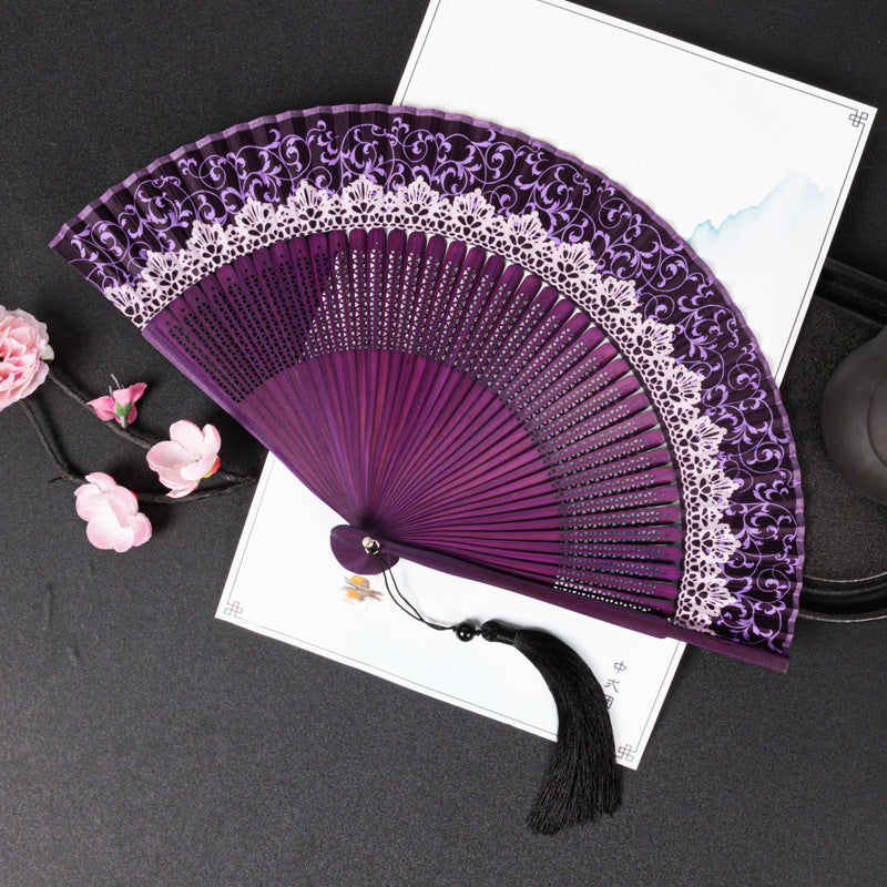 Empress Breeze Silk Fan - Urban Nomads