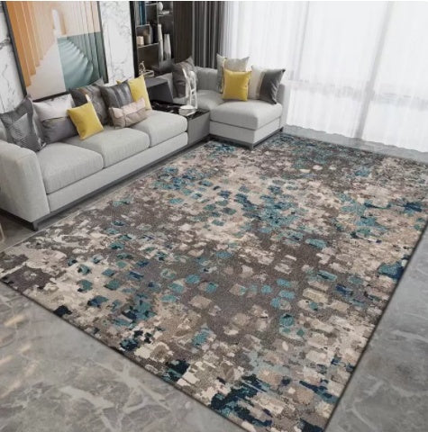 Serenity Bloom Linen Rug - Urban Nomads