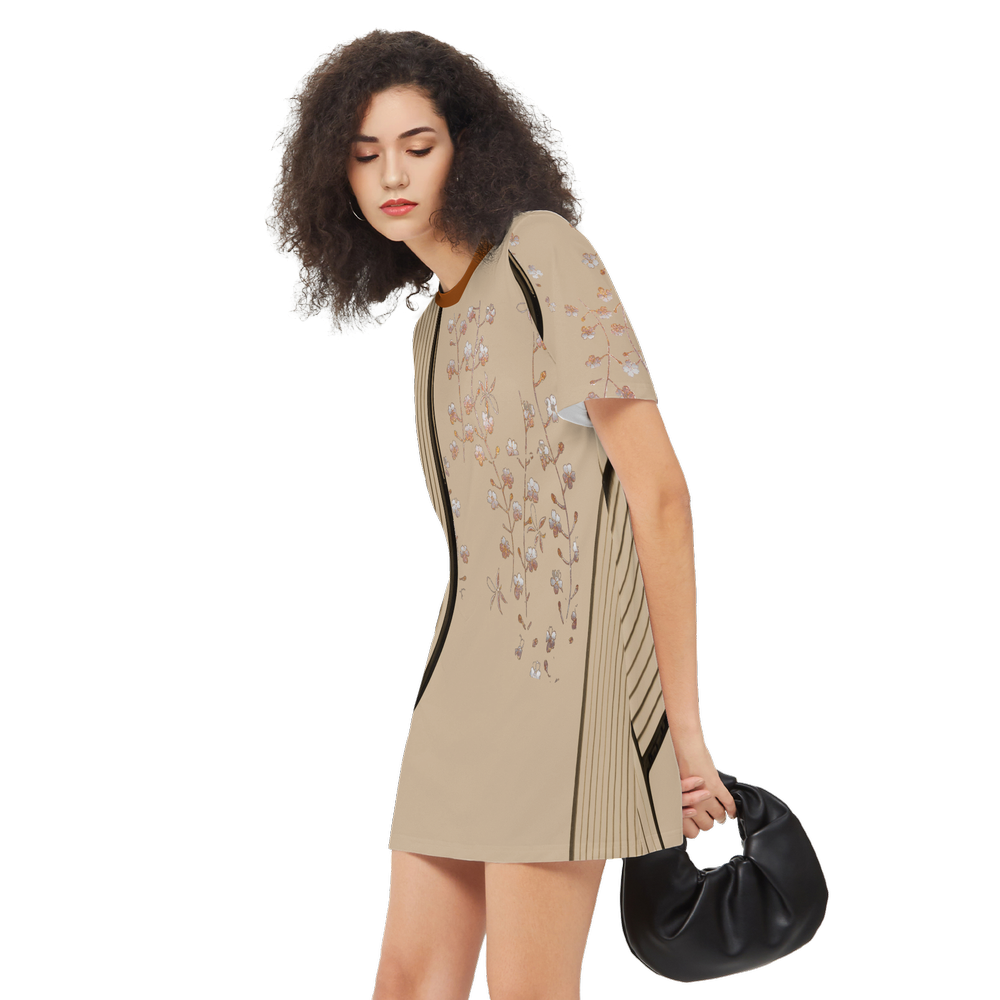 Short-Sleeve T-Shirt Dress-Heavyweight 225g - Urban Nomads